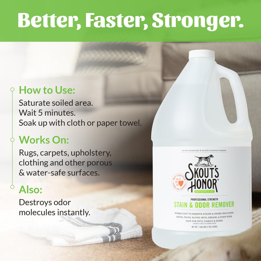 SKOUT'S HONOR odor molecule target visual indicating fresh air