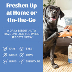 SKOUT'S HONOR wipes for bums - quick odor control after outdoor play.