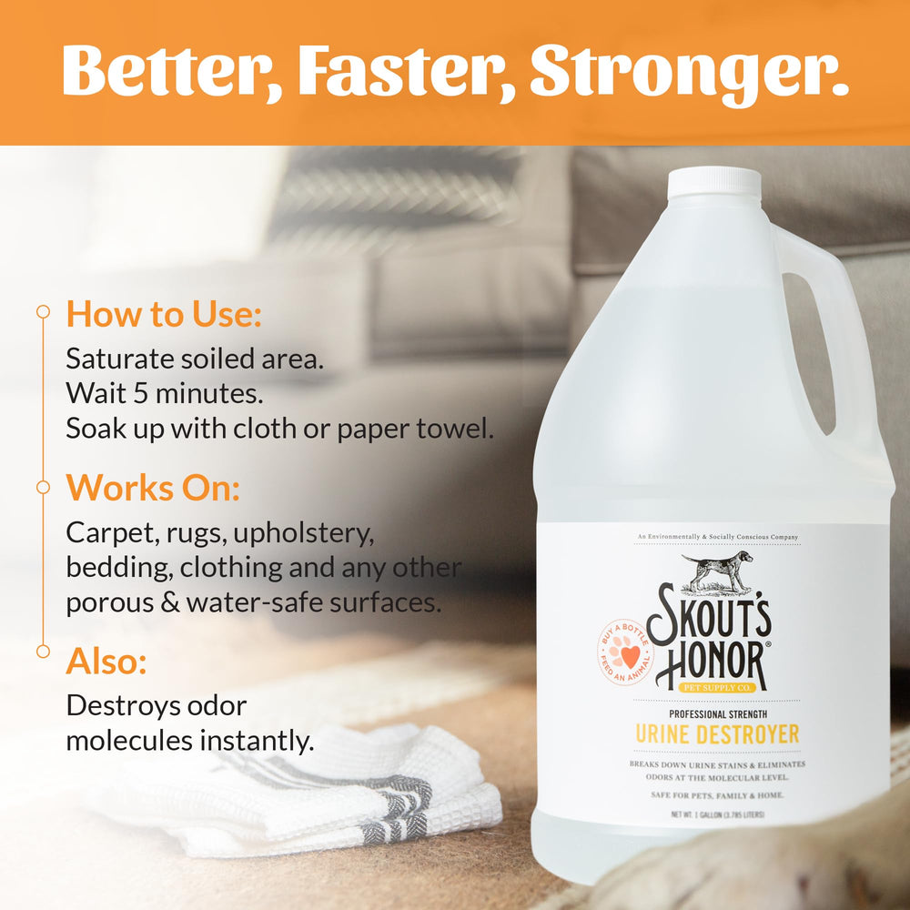 SKOUT'S HONOR plant-powered cruelty-free formula safe for pets and homes