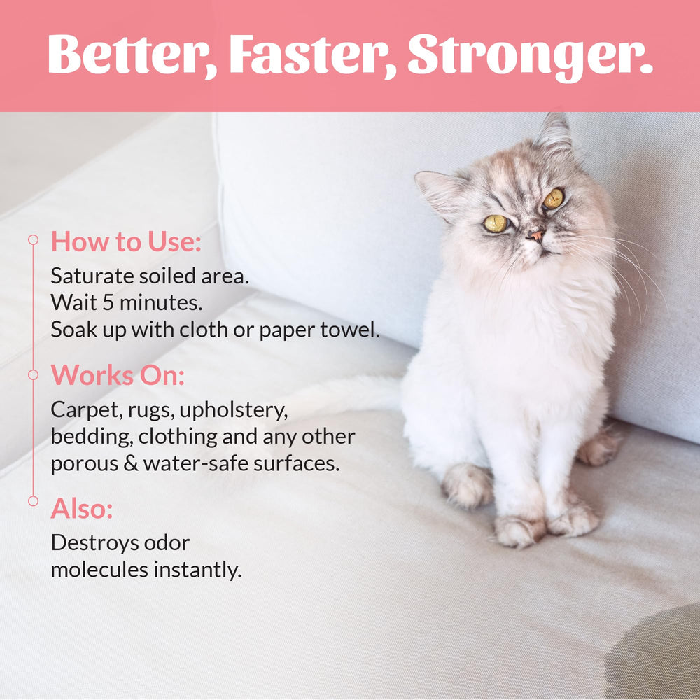 Plant-powered formula highlights cruelty-free cleaning suitable for homes with pets.