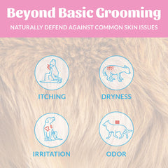 New label on Skout's Honor probiotic deodorizer spray signals microbiome-aware care