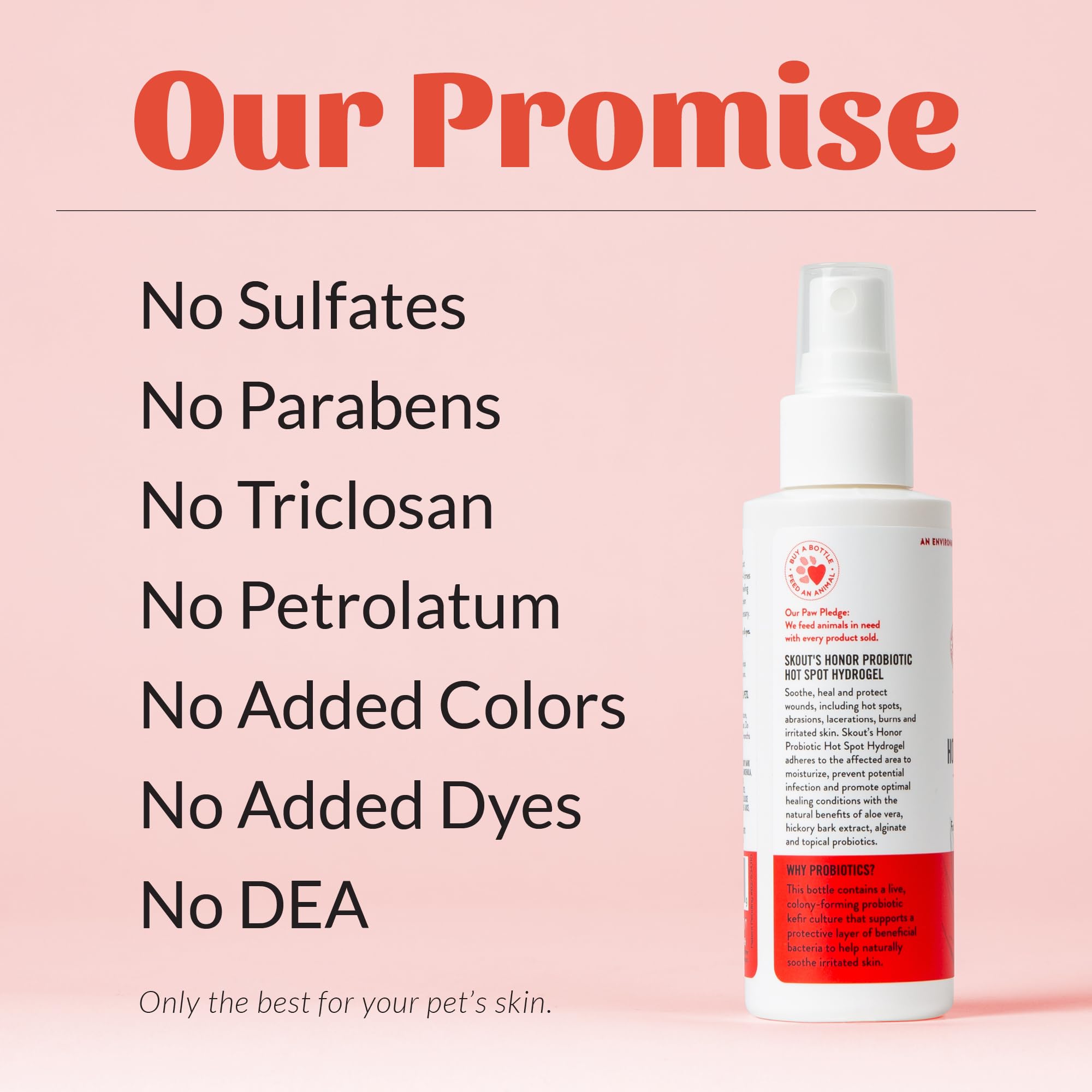 Fragrance-free formula from Skout's Honor for sensitive skin