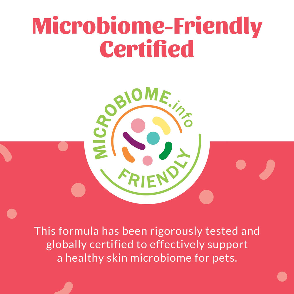 Omega-3 rich formula helps condition fur over time.
