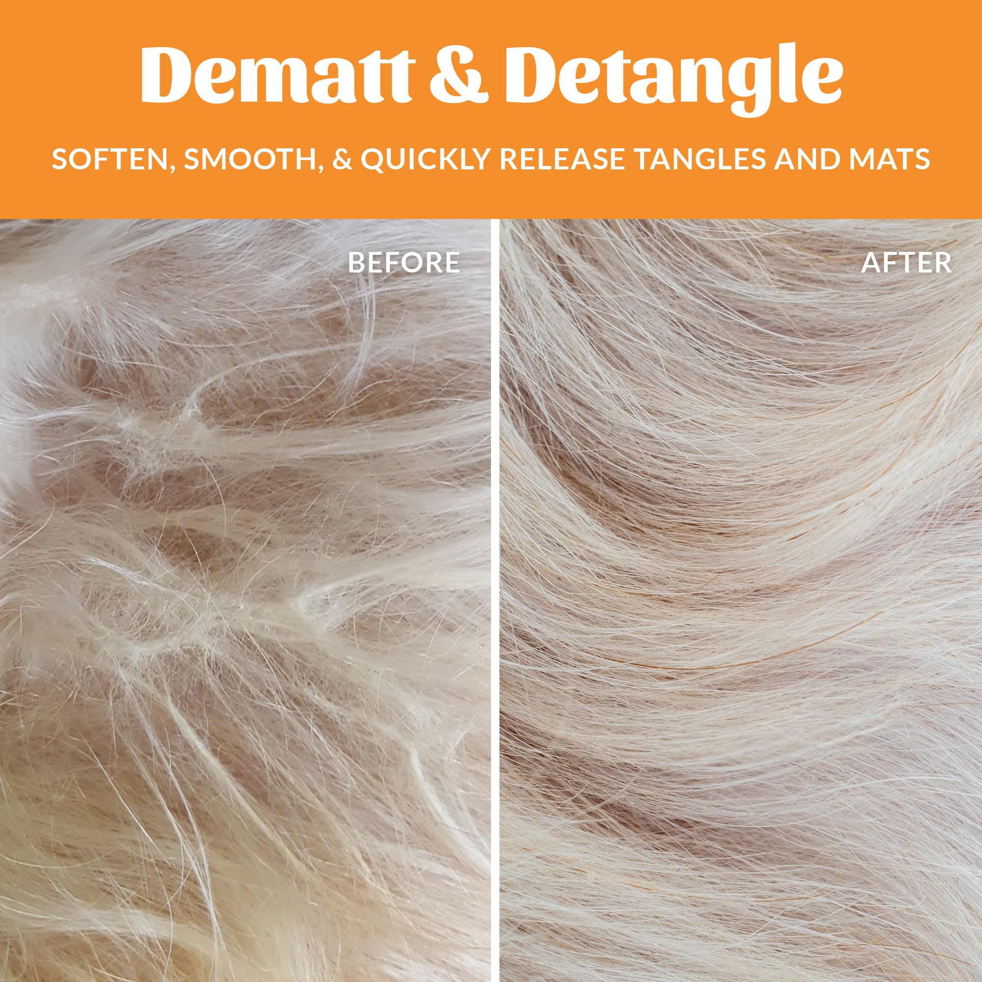 Skout's Honor probiotic detangler supports coat conditioning with Omega-3s.
