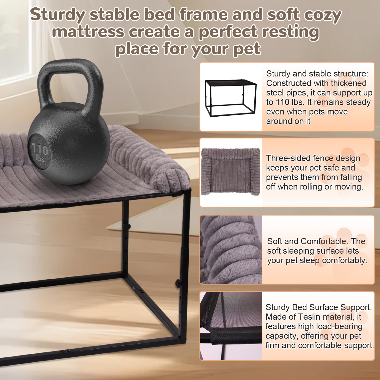 SKTREVAN minimalist design fits modern rooms beside your bed.