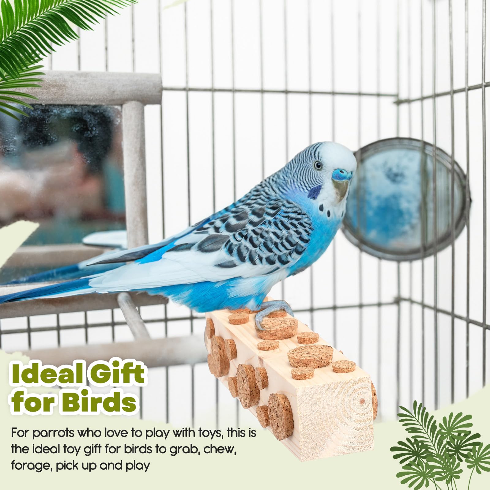 Skyygemm woodpecker-feeding style toy encourages foraging and bonding