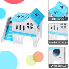 Skylety swing adds gentle motion and enrichment for tiny rodents.