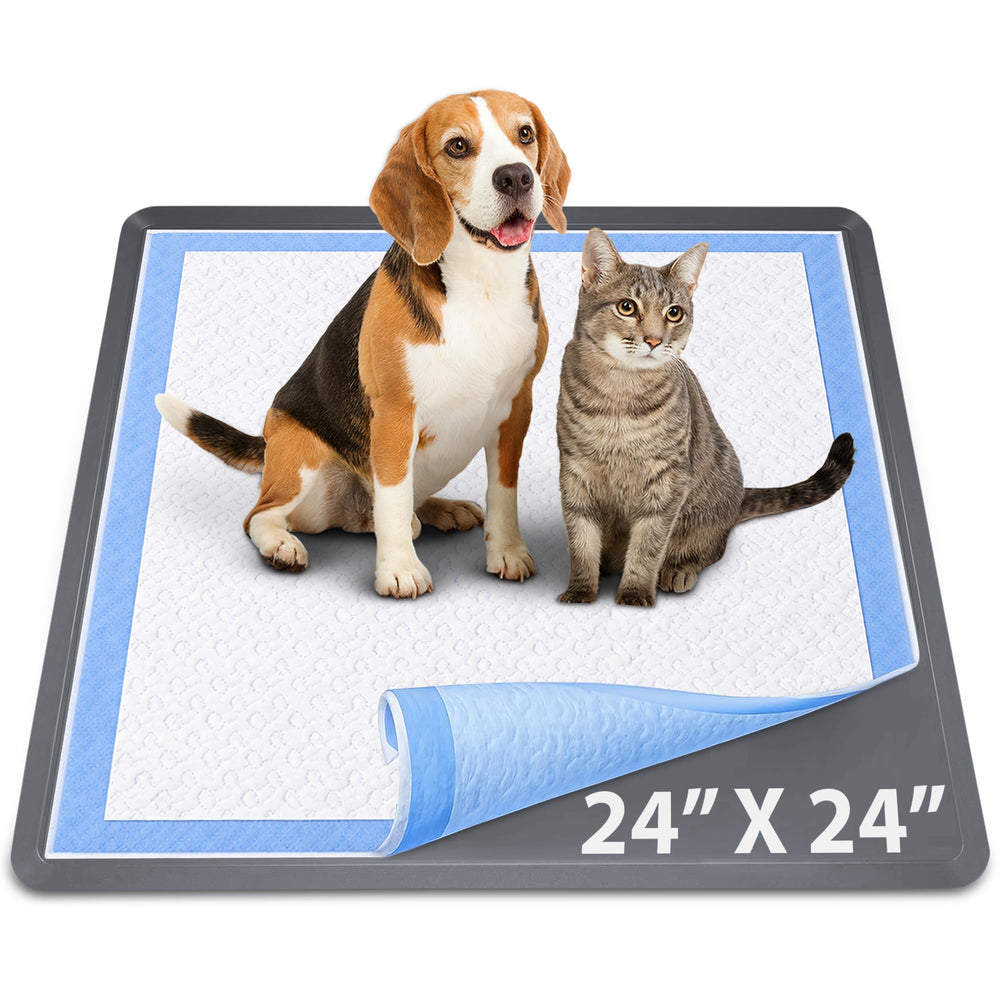 Skywin TidyFriend dog pee pad holder 24x24 keeps pads aligned for tidy indoor training.