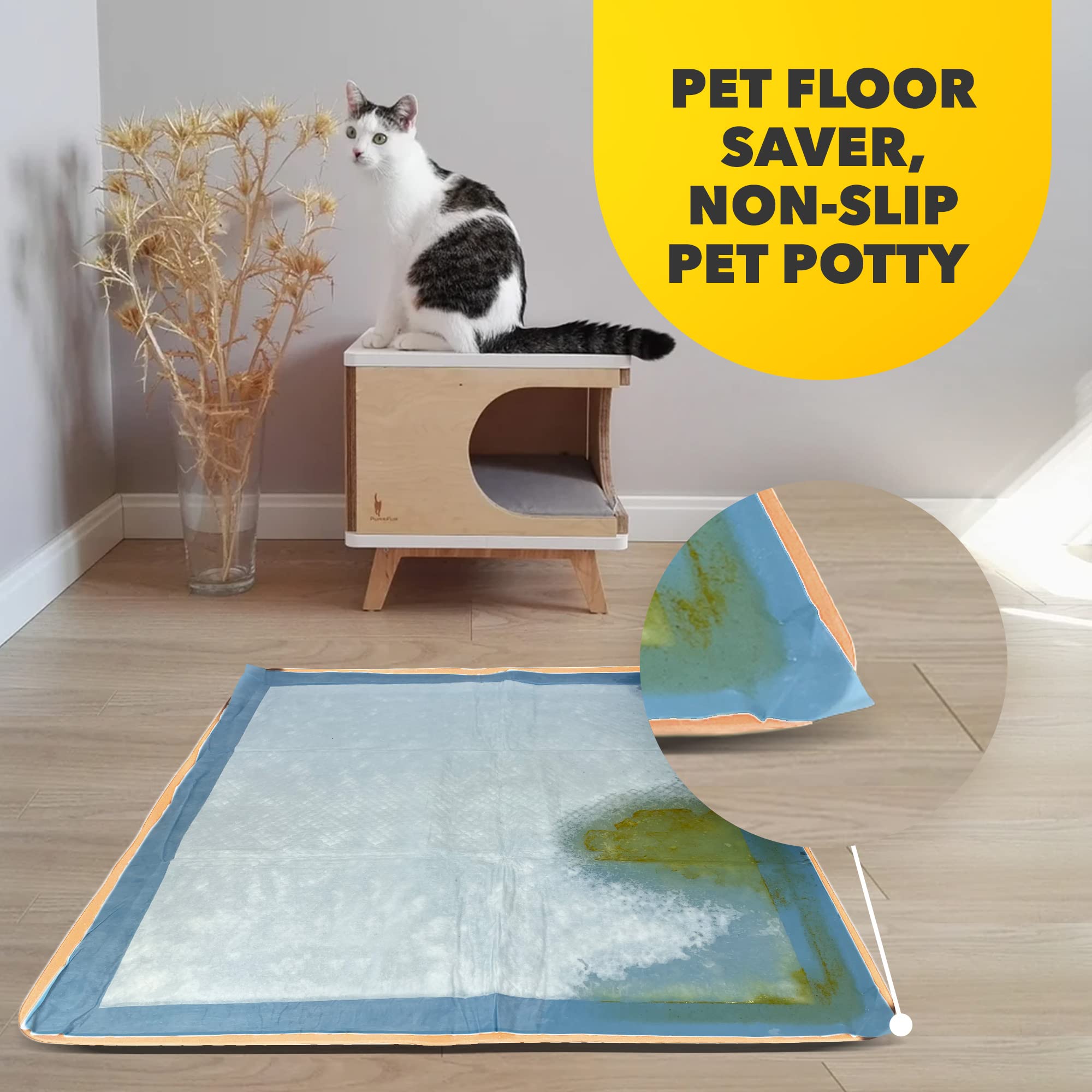 Skywin TidyFriend raised-edge design reduces edge spills.