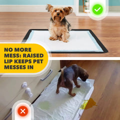 Skywin TidyFriend silicone surface is easy to wipe and sanitize.