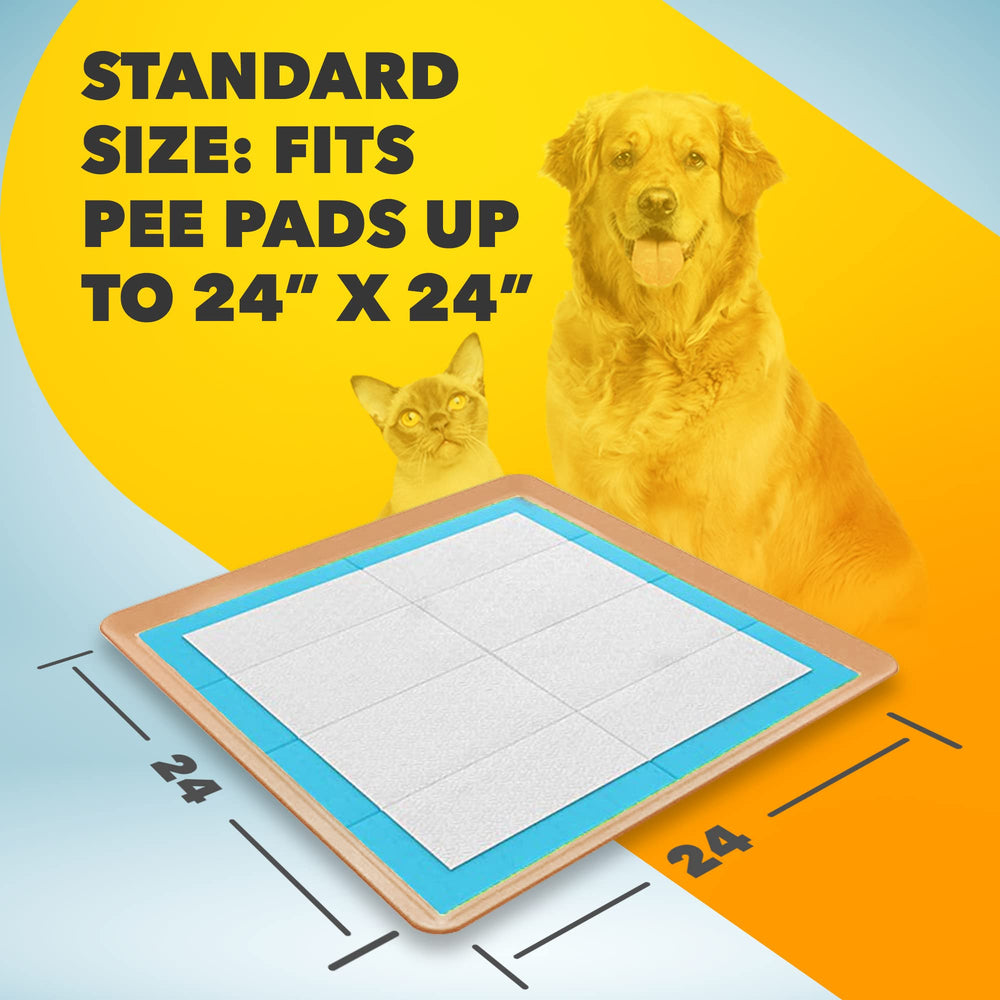 Skywin TidyFriend raised edges protect floors and contain leaks.