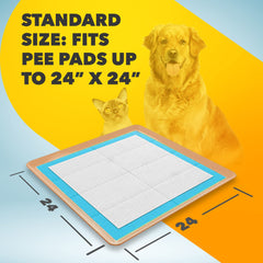 Skywin TidyFriend raised edges protect floors and contain leaks.