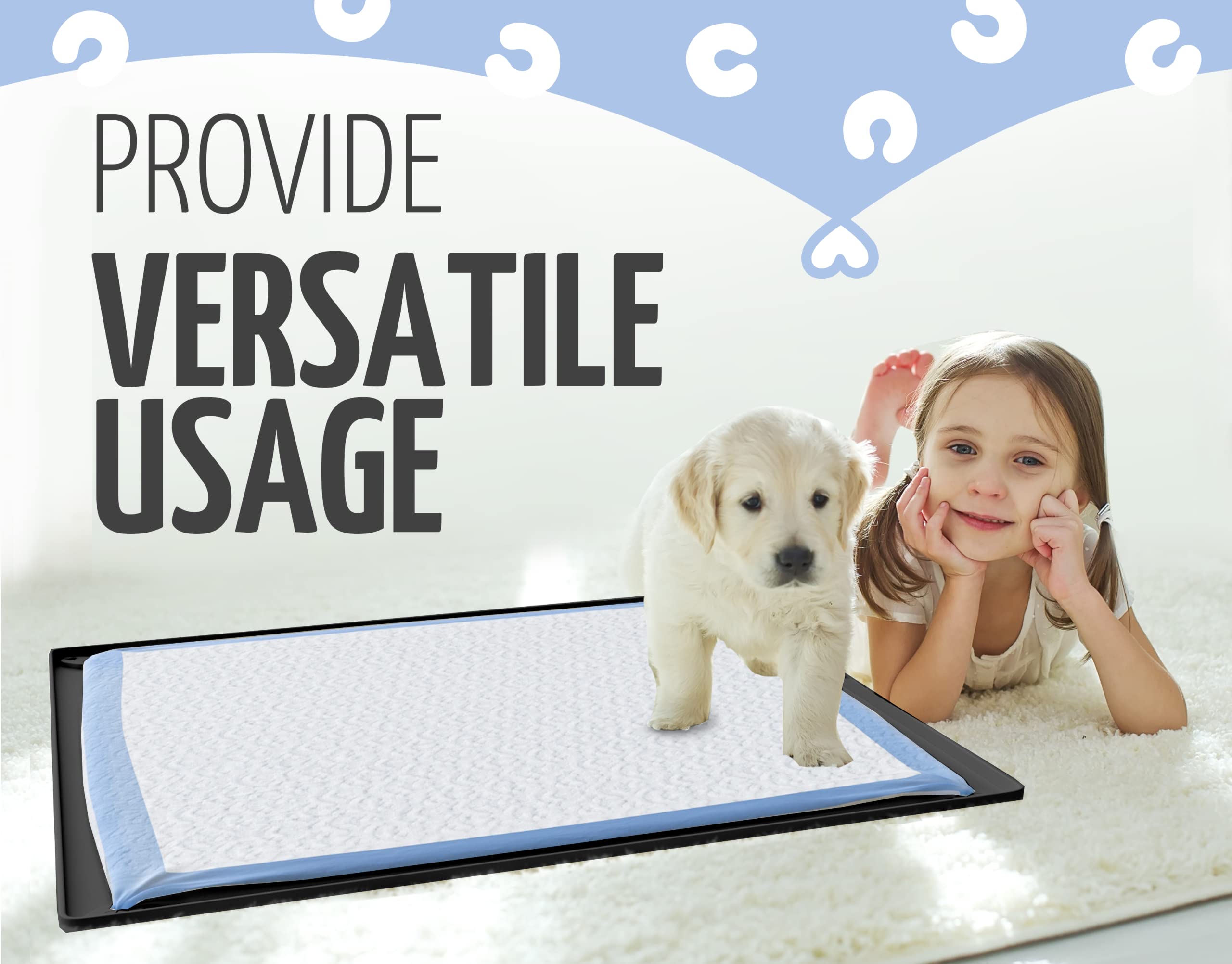 Skywin TidyFriend secure pad placement reduces wobble during active pets.