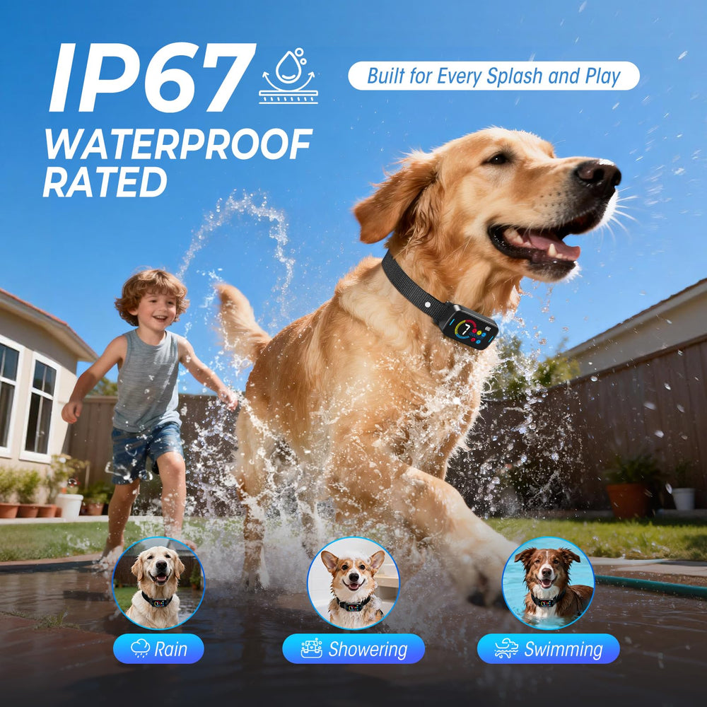 Adjustable strap fits dogs from 15 to 120 pounds for comfort.