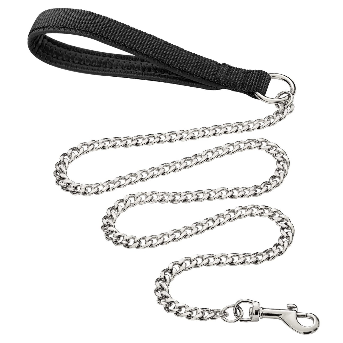 SLE heavy-duty metal dog leash 6ft for durable daily walks.
