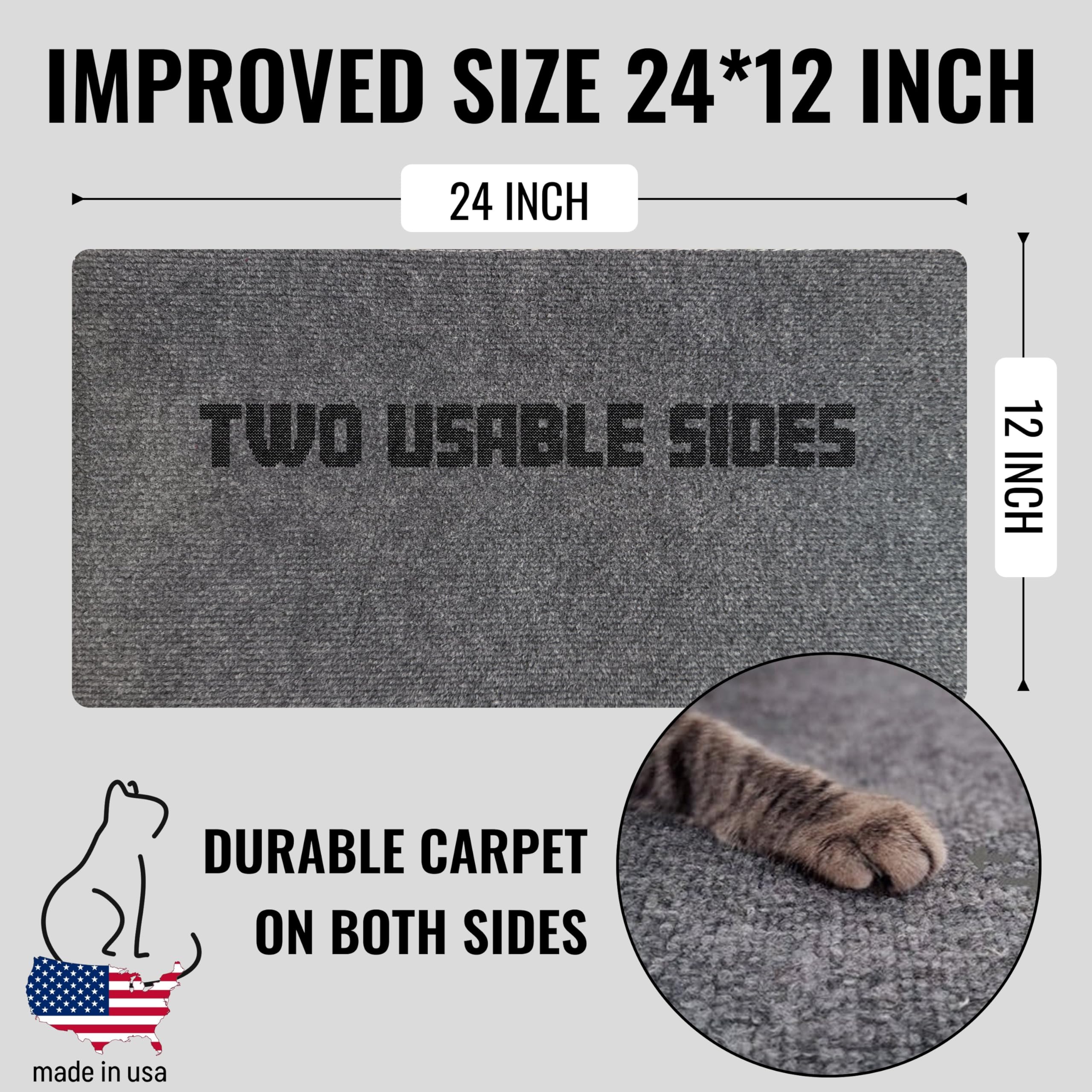 SleepGround carpet scratcher with catnip embedded between layers