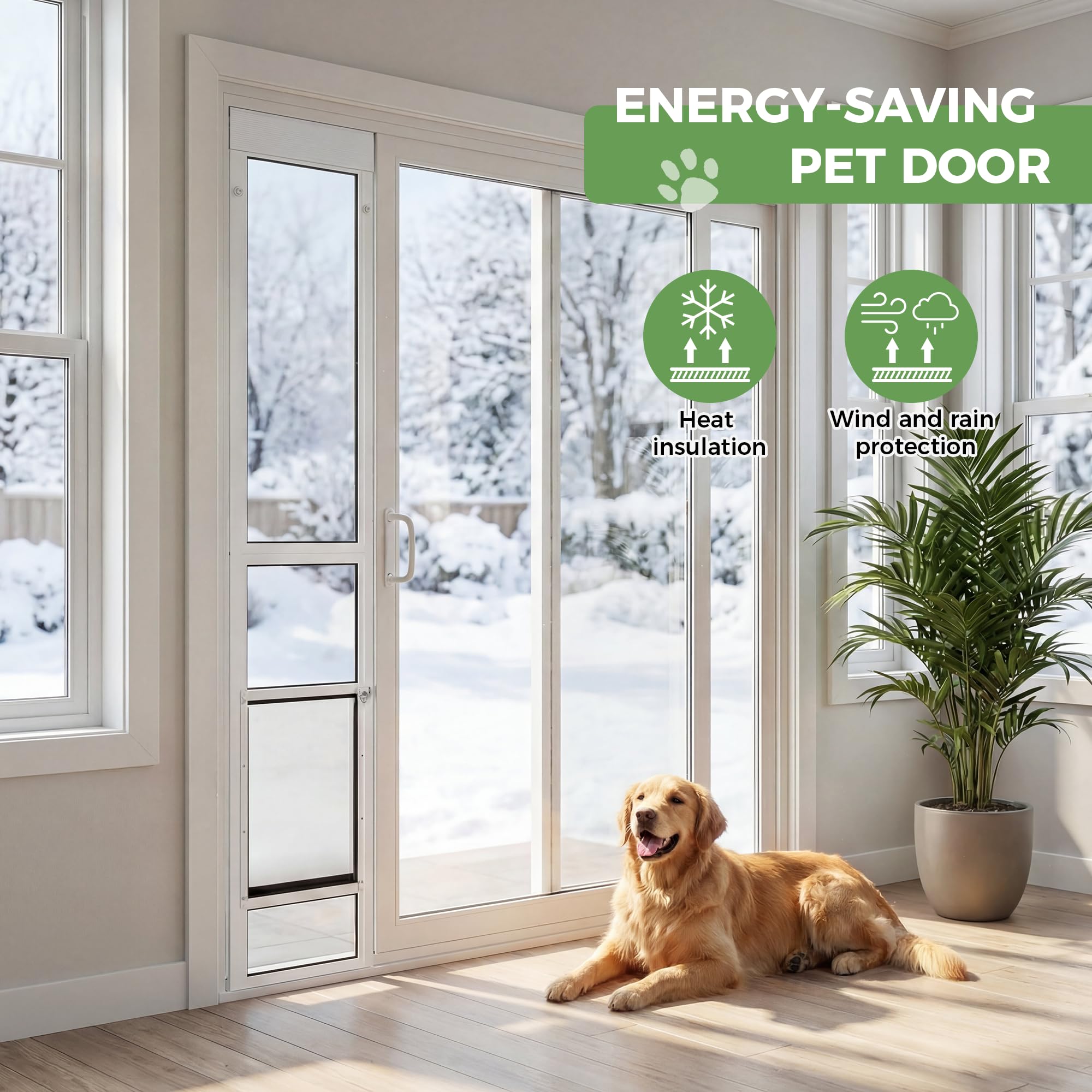 Slevoo tempered glass panel adds durability and security