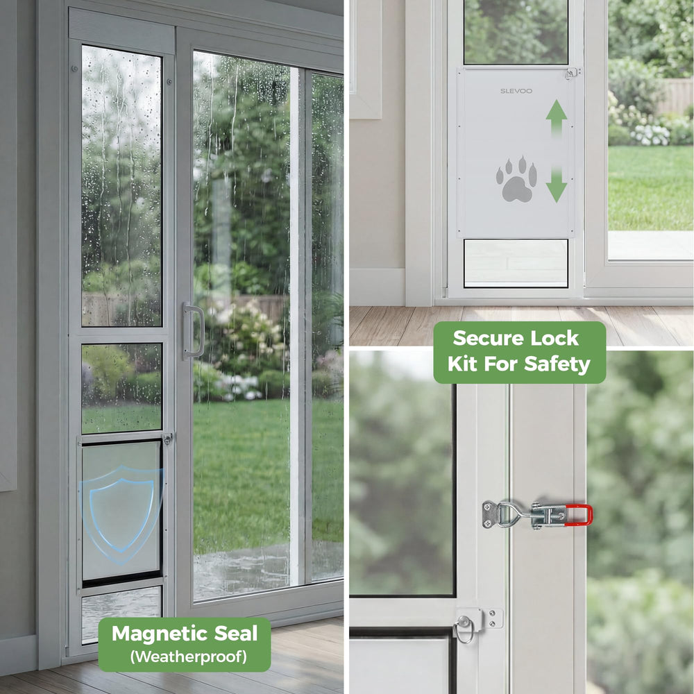 Slevoo weatherproof magnetic seal reduces drafts and energy loss
