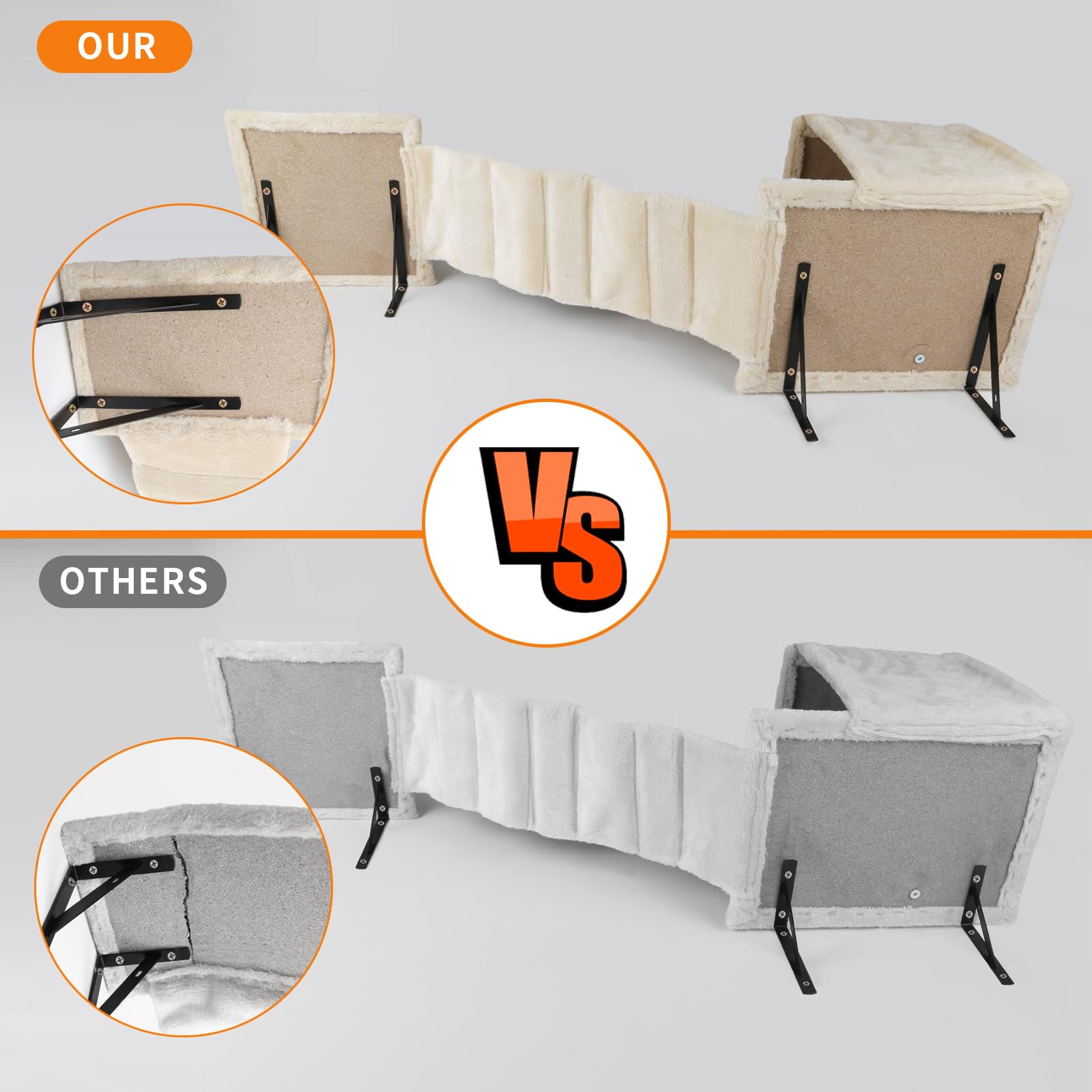 SLFYFC cat wall shelves easy installation with included hardware