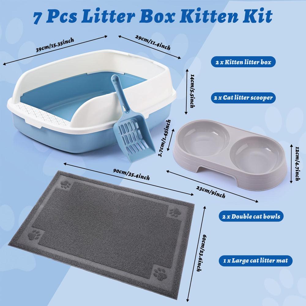Sliner lidless training box side view emphasizes quick kitten entry and exit.