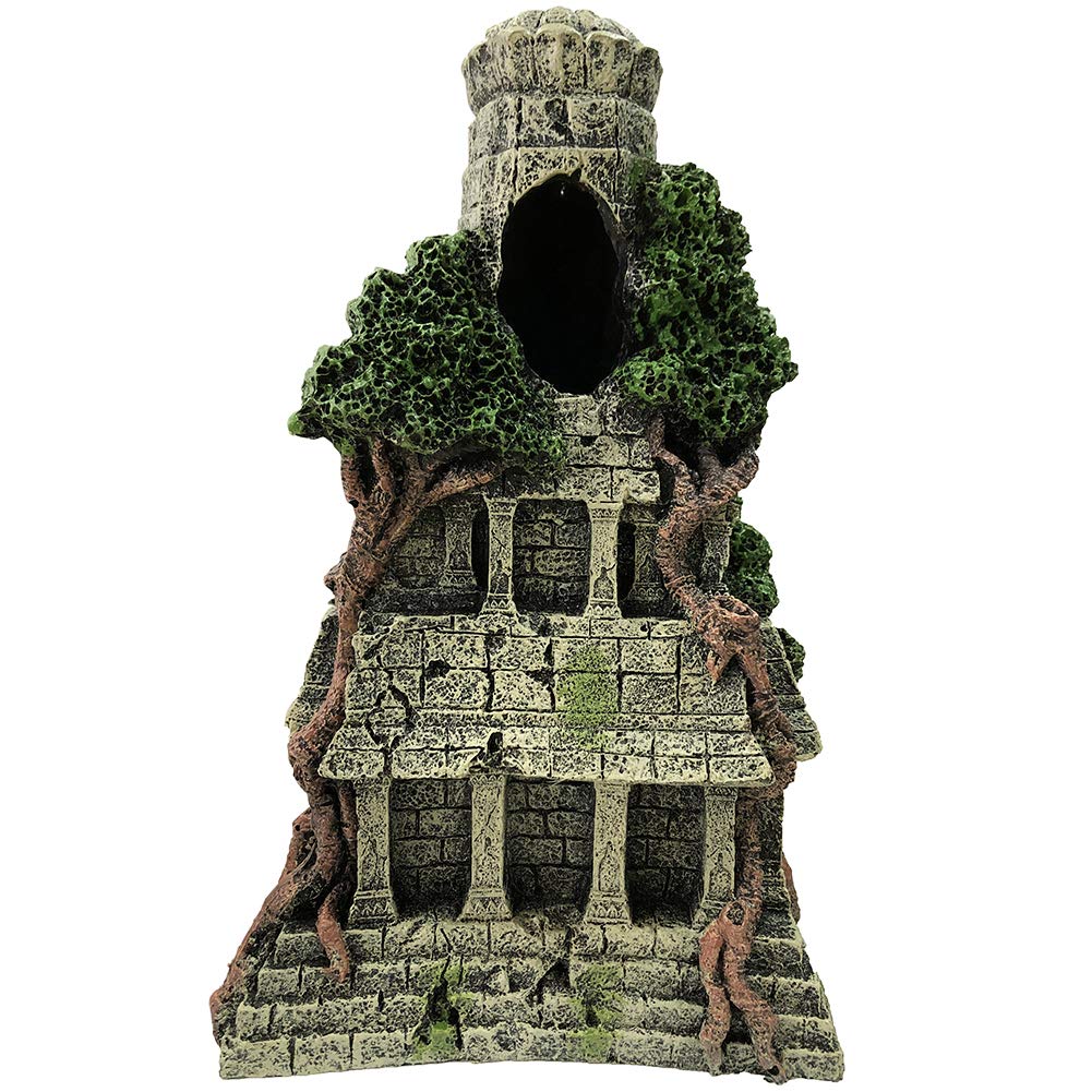 SLOCME Buddha statue suits medium to large tanks for immersive aquascapes