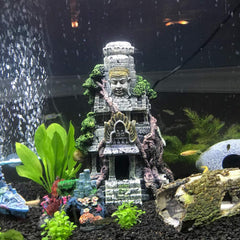 SLOCME zen decor enhances tank ambience with peaceful vibes