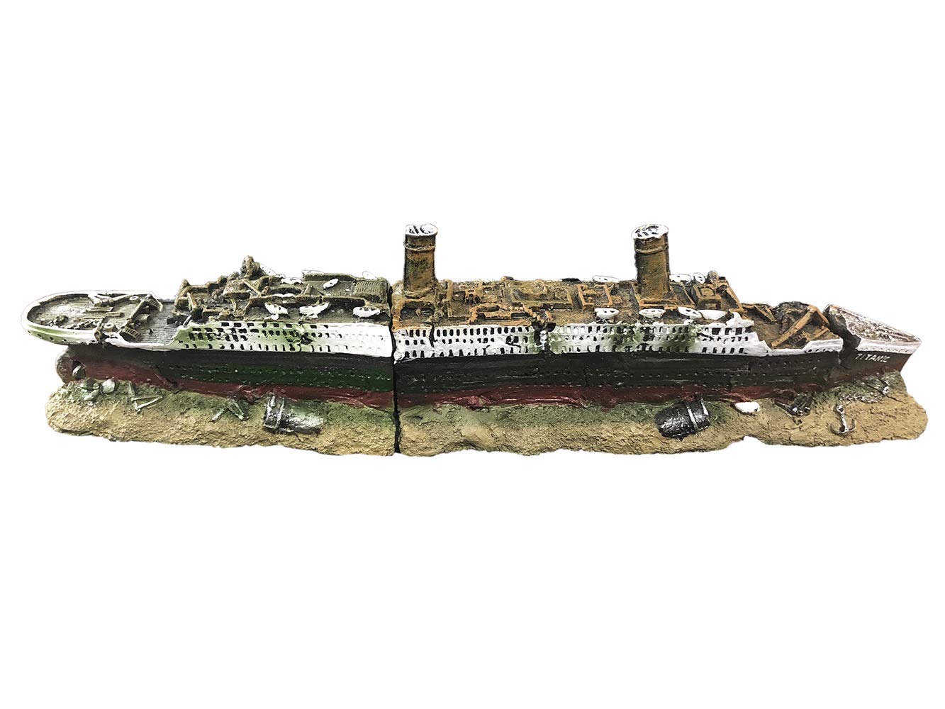 SLOCME Titanic ornament is safe for fresh and saltwater environments