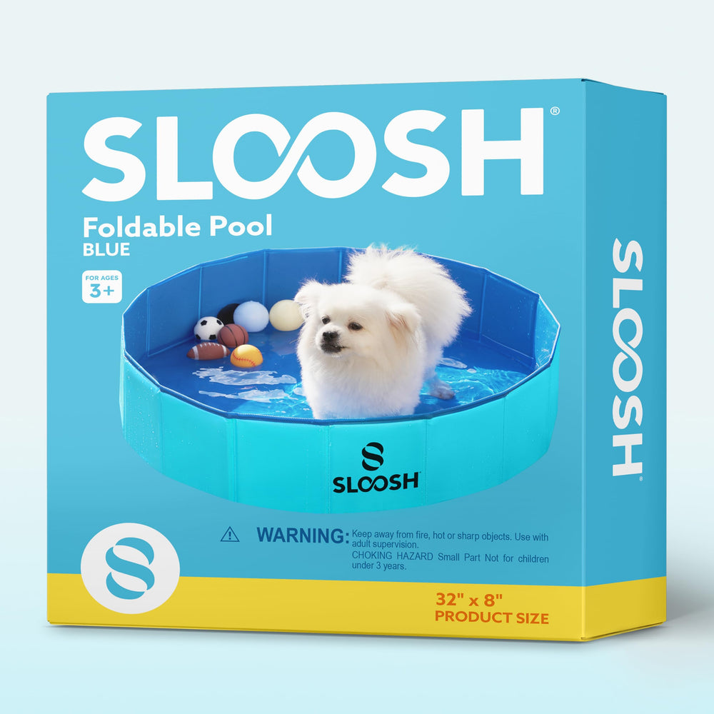 Sloosh easy-drain valve shown for quick water release.