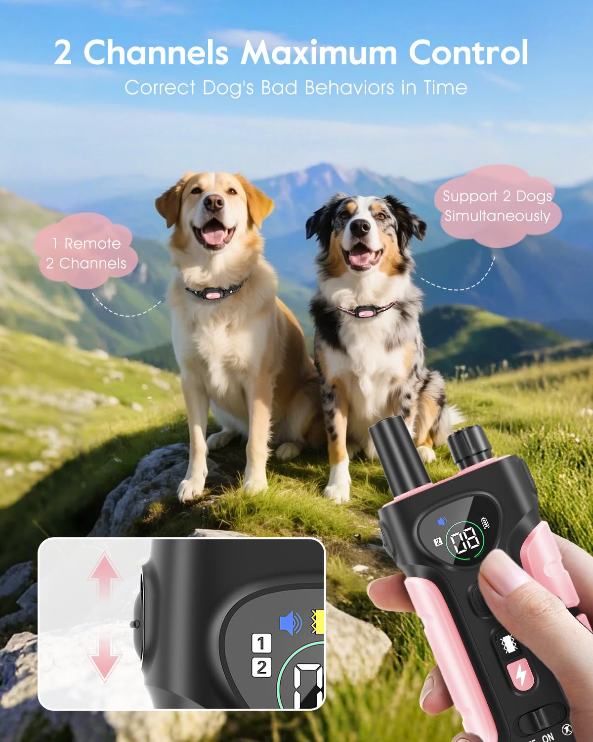 SLOPEHILL adjustable collar fits 8–26 inches for many breeds.