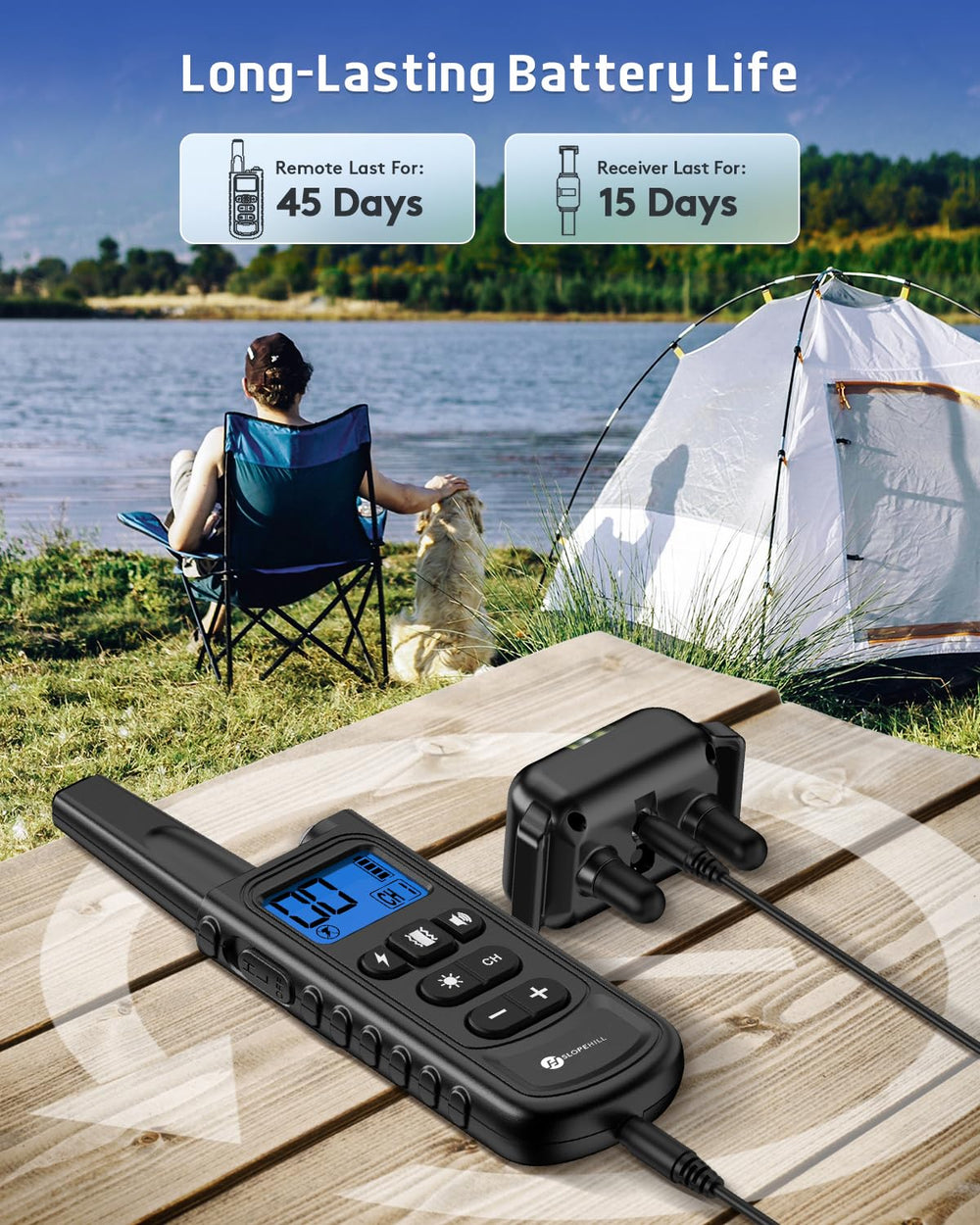 SLOPEHILL charging kit extends long battery life via USB recharge