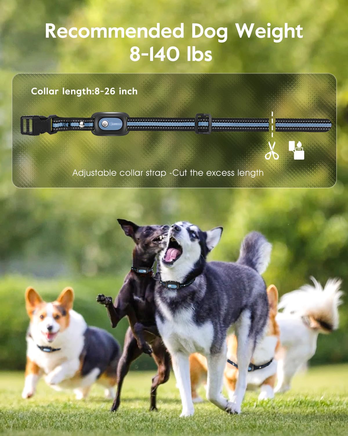 SLOPEHILL rechargeable battery keeps sessions going longer between charges.
