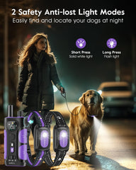 SLOPEHILL IP68 waterproof e-collar ready for rain and water play