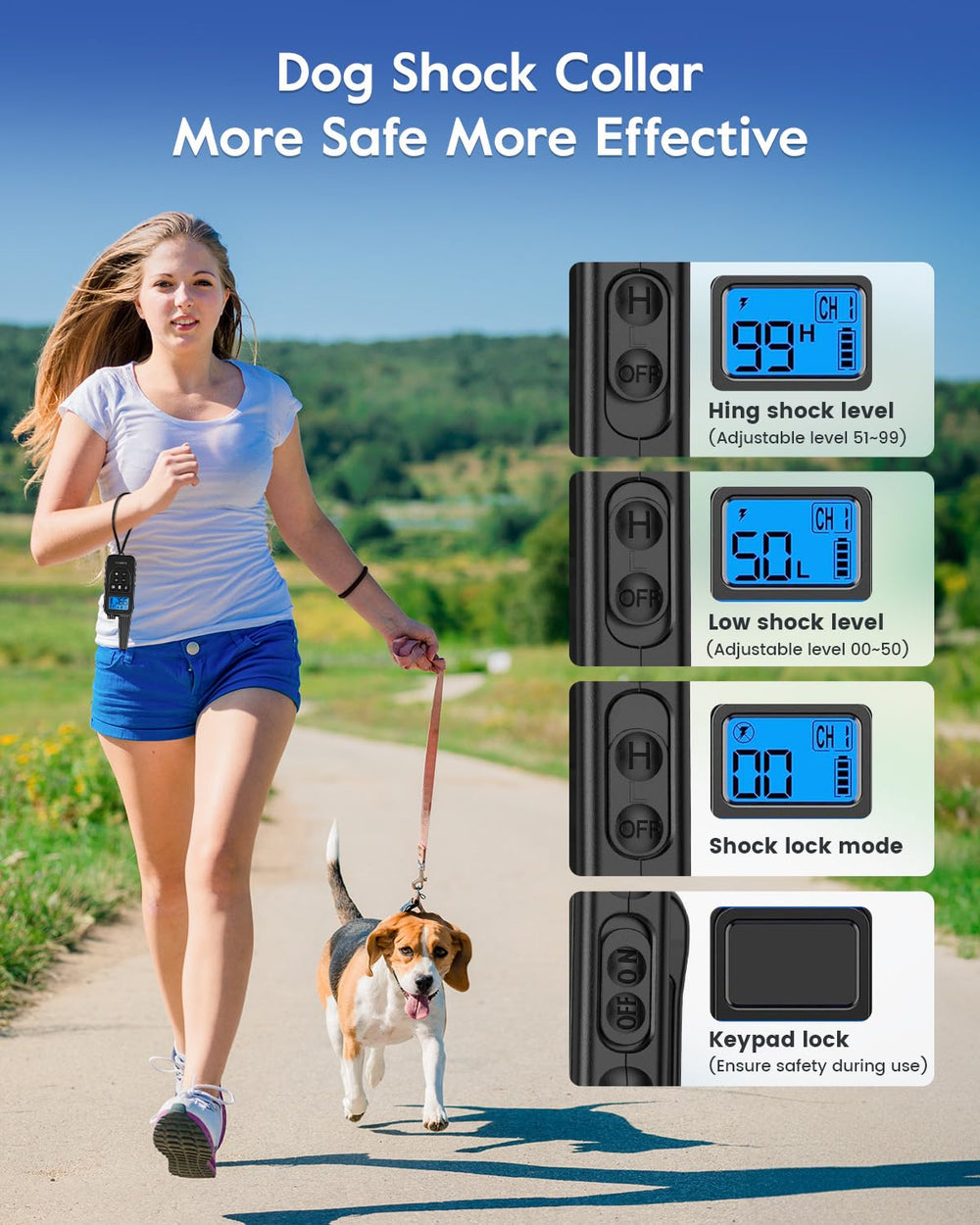 SLOPEHILL rechargeable battery can charge via USB.