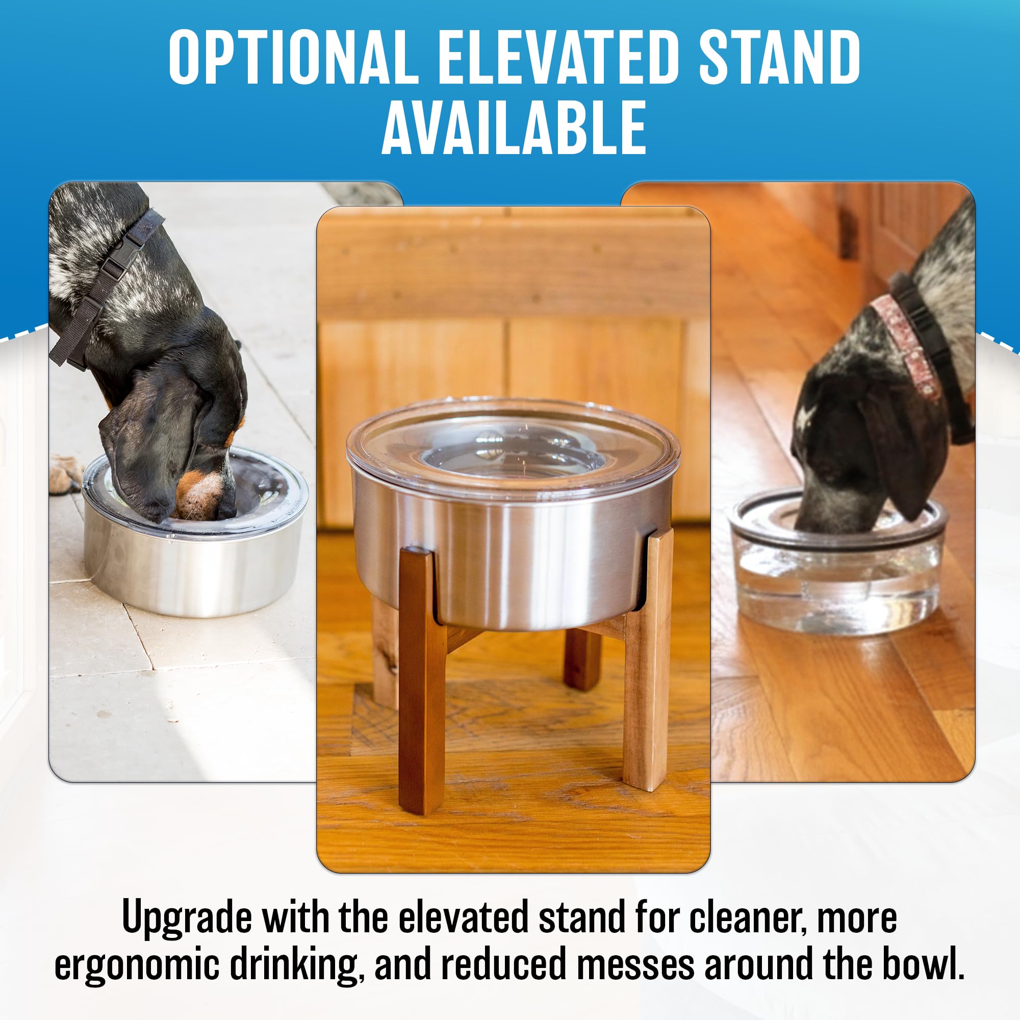 Slopper Stopper side view showing secure lid for travel and mess-free hydration