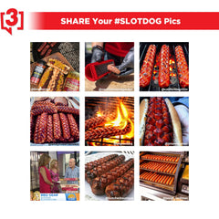 SLOTDOG 10-inch slicer with ergonomic handle for easy use