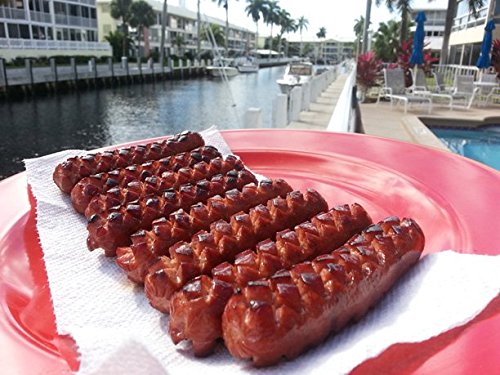 SLOTDOG brand logo close-up with red handle and blades