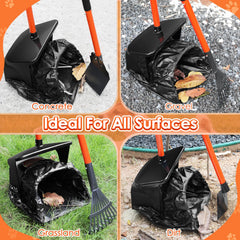 SlowTon rake and spade attachment 37.4-inch reach makes scoop-up effortless