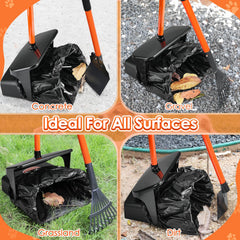 SlowTon spade for precise scooping on grass and gravel