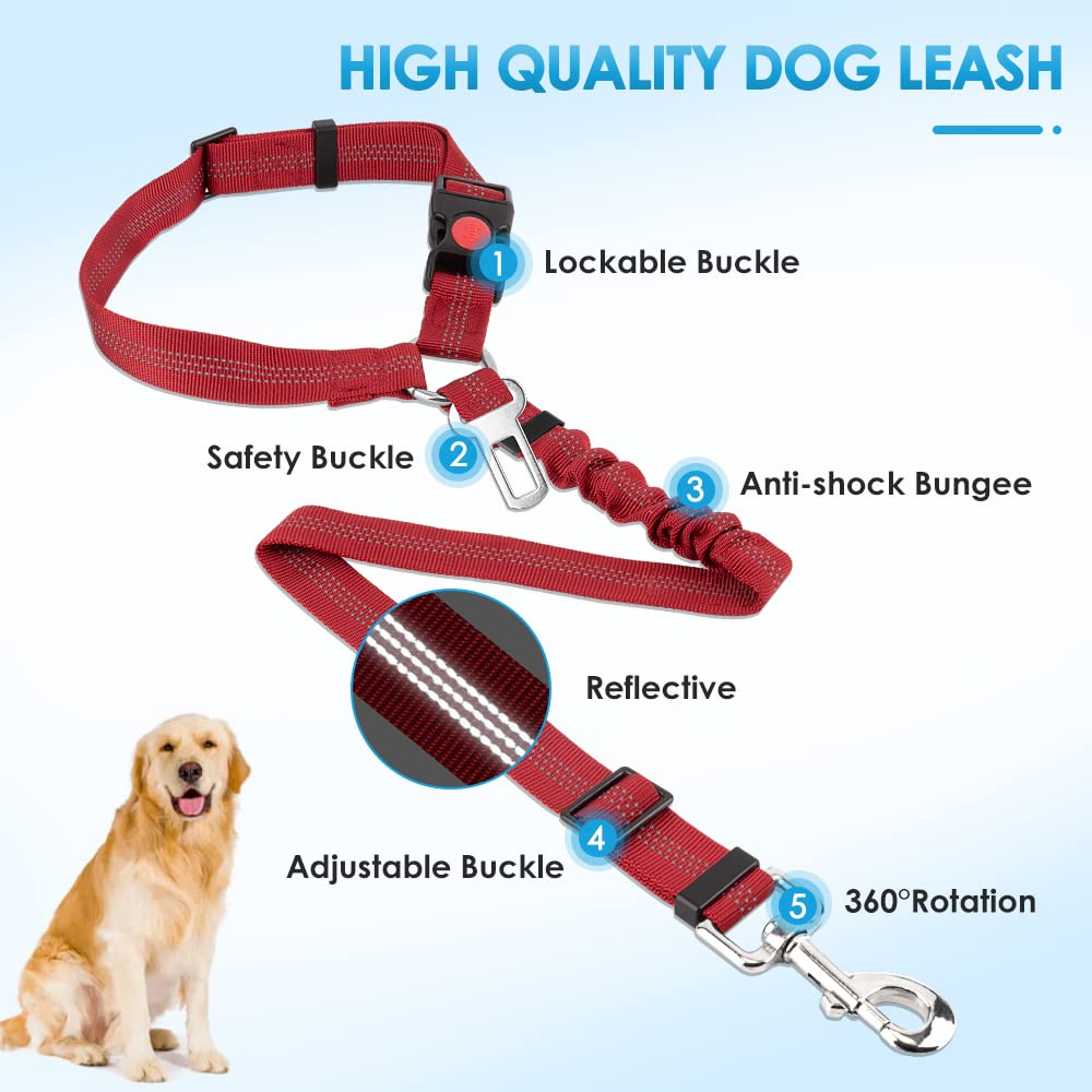 SlowTon rotating buckle simplifies attaching to a dog harness