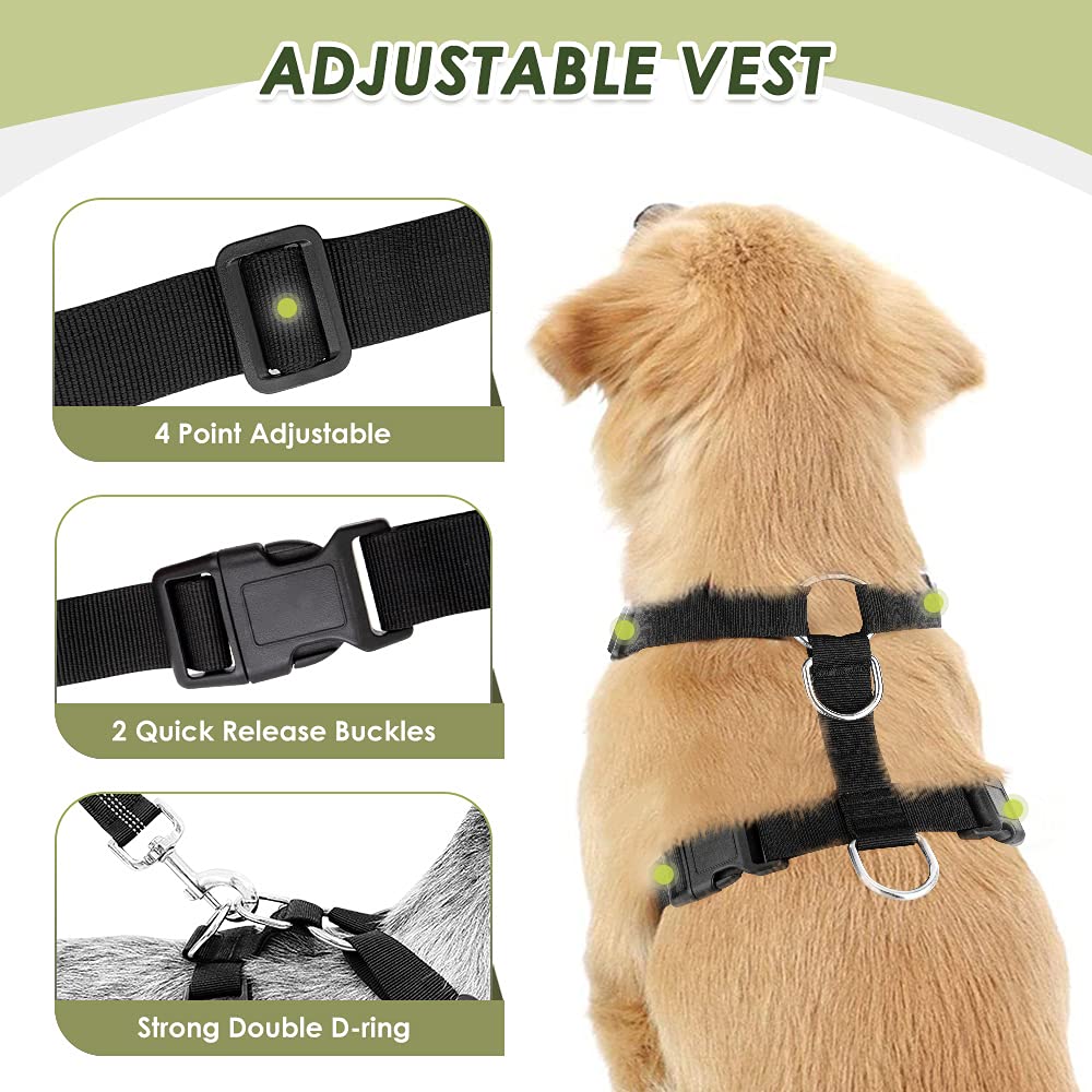 SlowTon easy clip chest buckles simplify harnessing