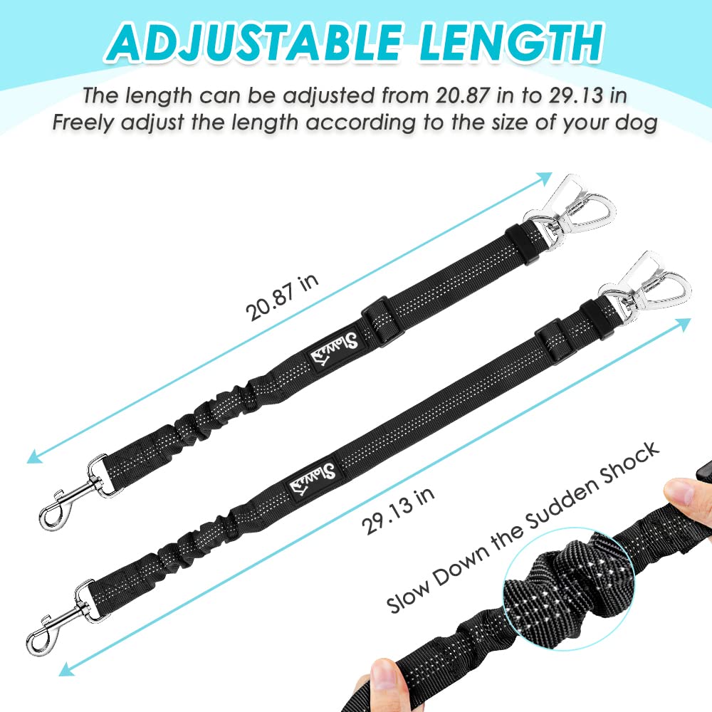 Light blue SlowTon harness ideal for road trips