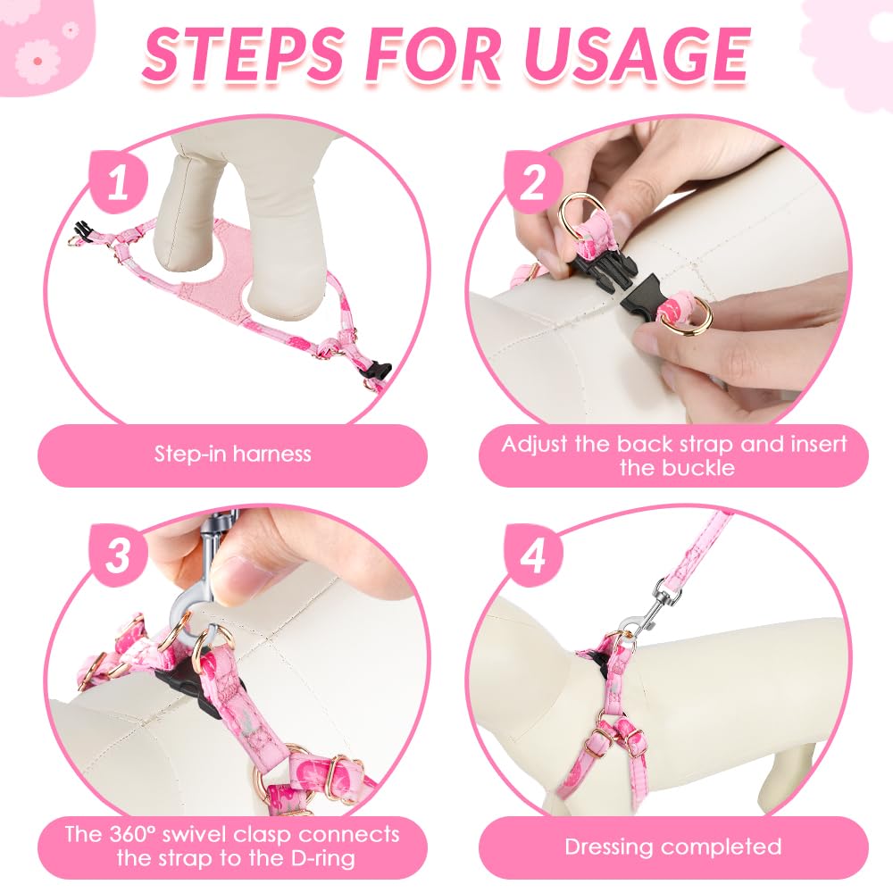 360-degree rotating buckle on SlowTon harness to prevent tangling during walks