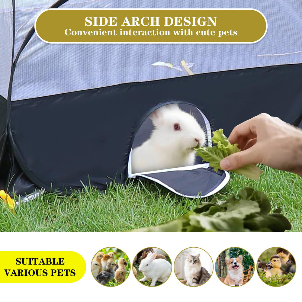 SlowTon pop-up pet enclosure lightweight and travel-ready.