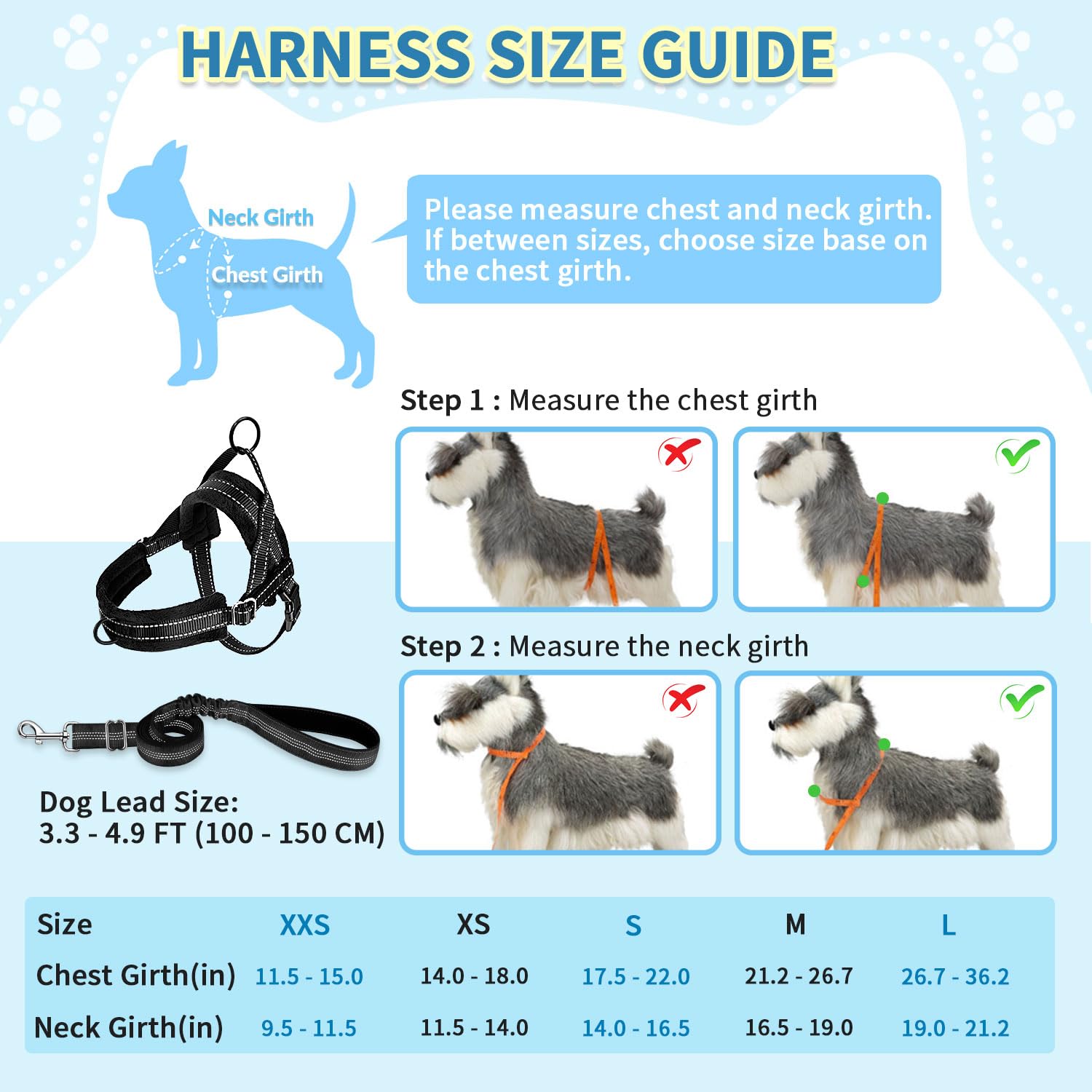 Reflective stitching on SlowTon harness improves visibility at night