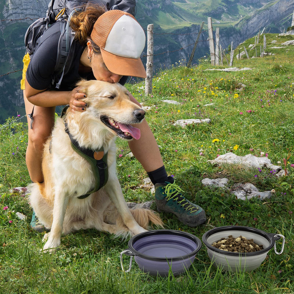 SLSON 2-pack with carabiners enables secure outdoor use.