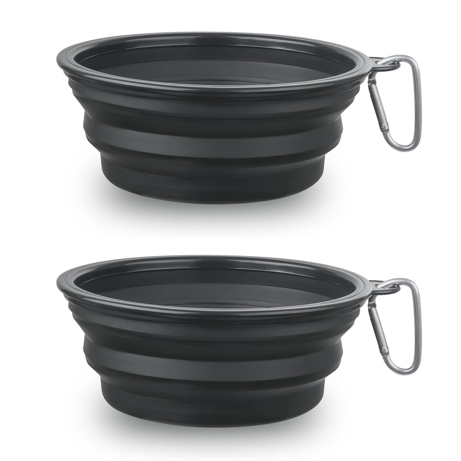 SLSON large collapsible dog bowl open for on-the-go hydration