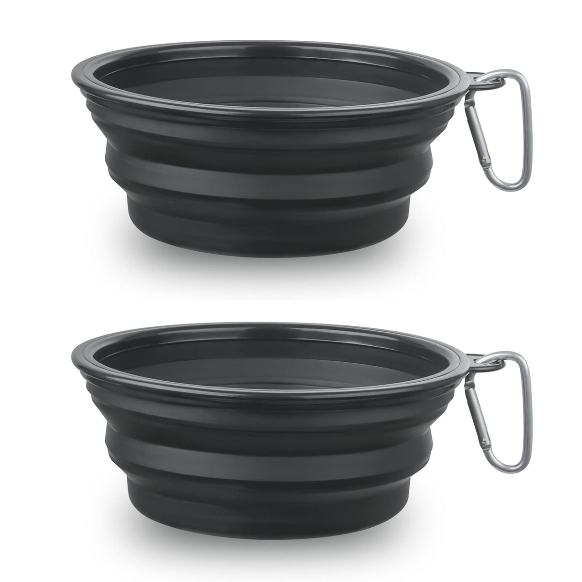 SLSON large collapsible dog bowl open for on-the-go hydration