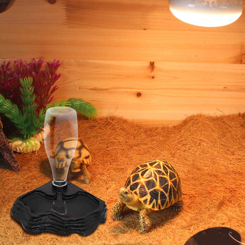 13.5oz bottle provides a steady water supply for small reptiles