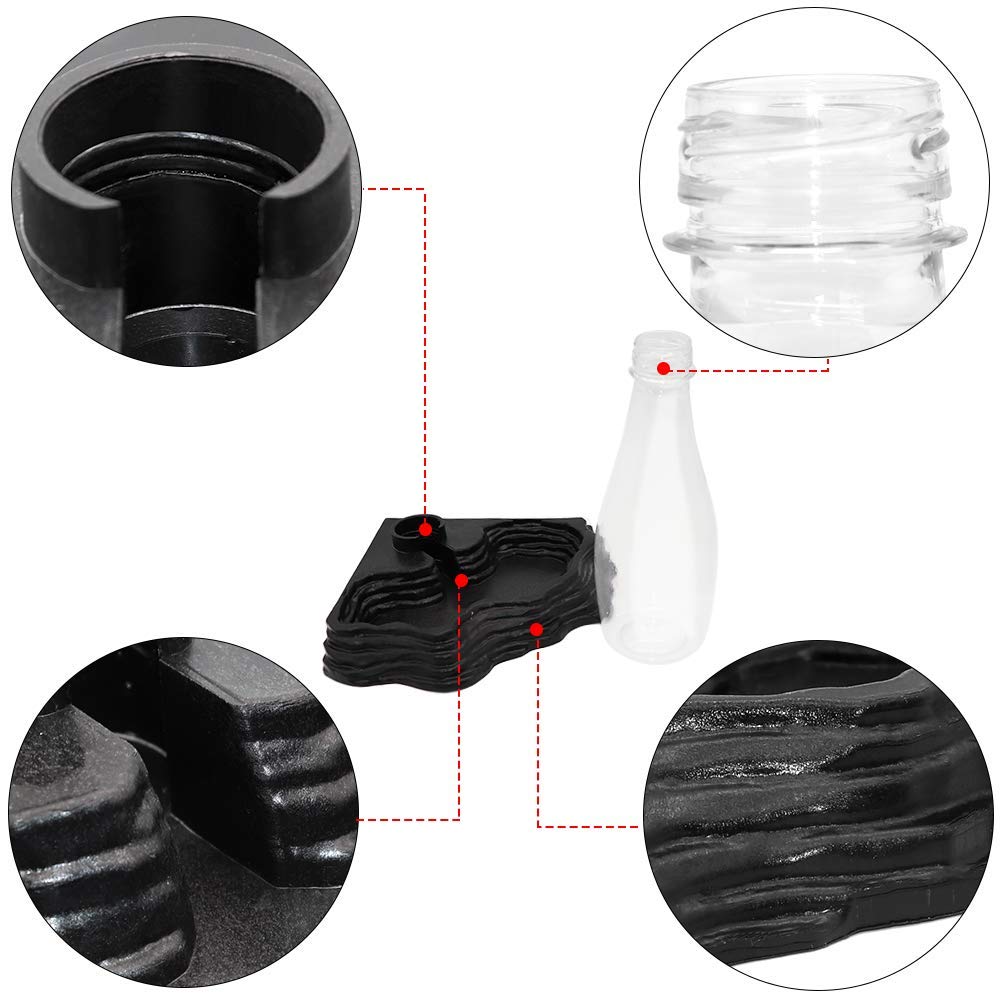 Easy-to-clean feeding dish with 13.5oz capacity supports long intervals