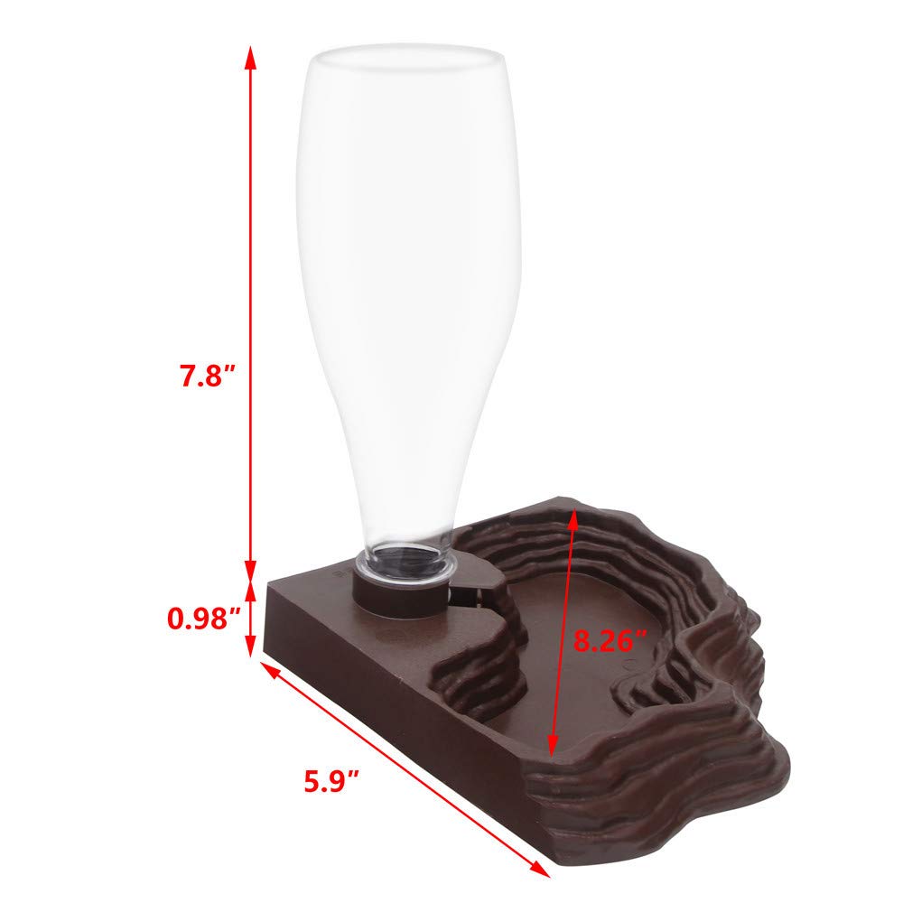 SLSON corner-design water feeder fits tight tanks without wasting space.